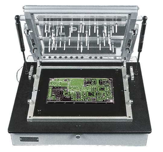 test fixture contact block