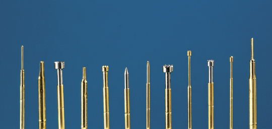 Standard spring contact probes